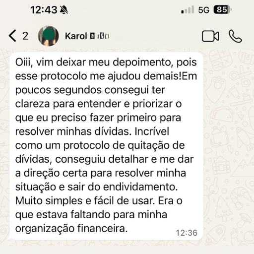 Depoimento Karol