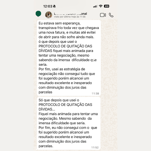 Depoimento Luisa