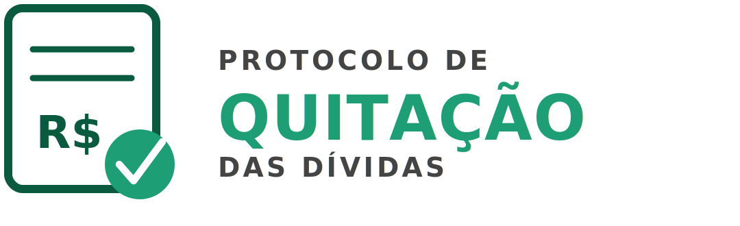 Protocolo de Quitação das Dívidas